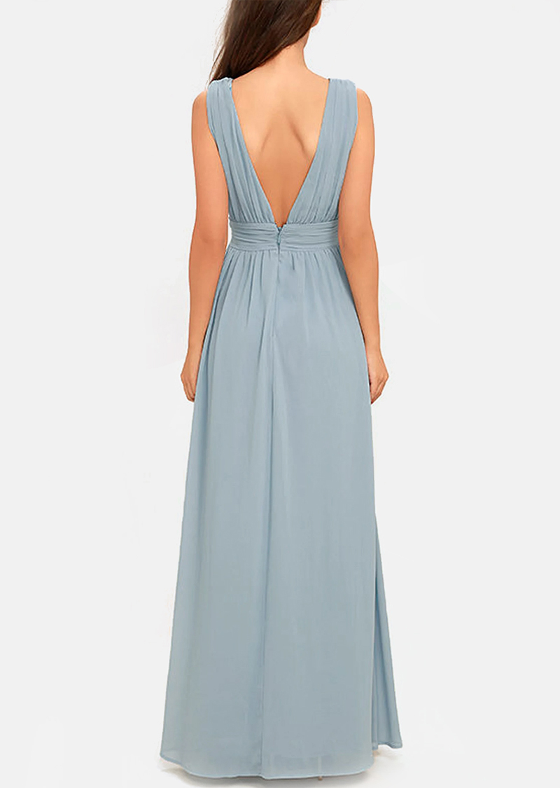 Light Blue Maxi Dress